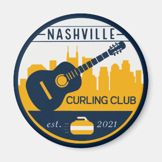 Íman Nashville Curling Club Magnet