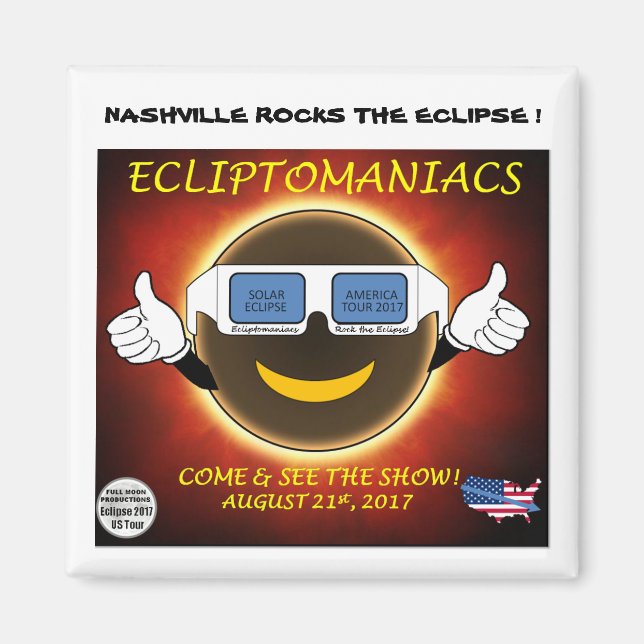 Íman Nashville Eclipse Magnet (Frente)
