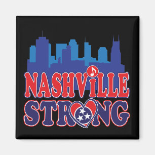Íman Nashville-Forte-Paisagem-e-Nota-Musical