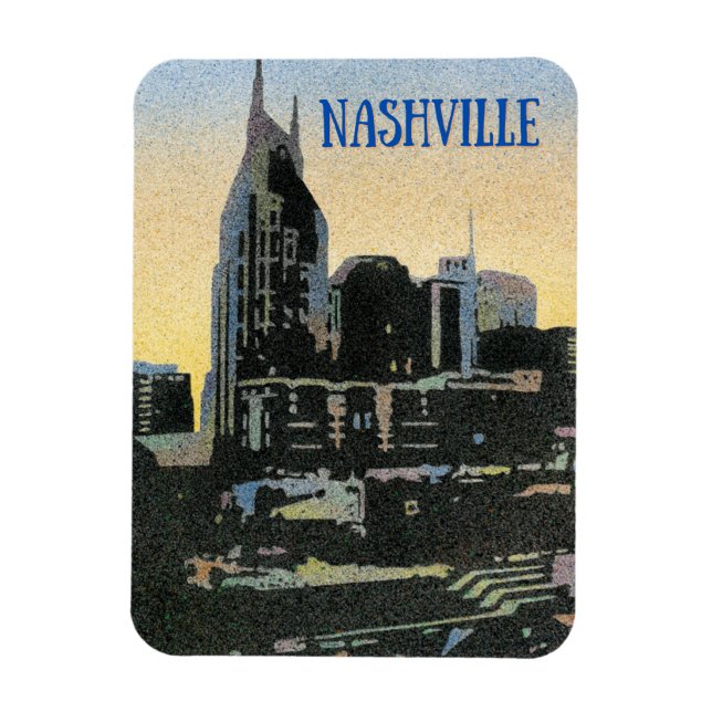 Íman Nashville Magnet (Vertical)