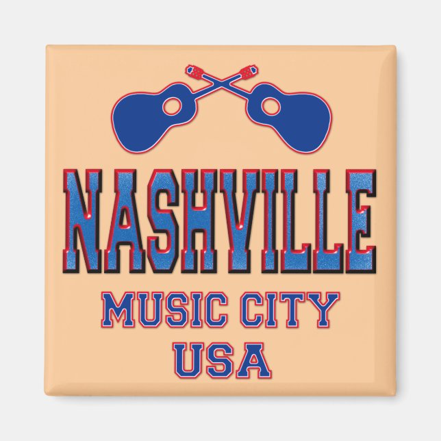 Íman Nashville, Music City USA (Frente)