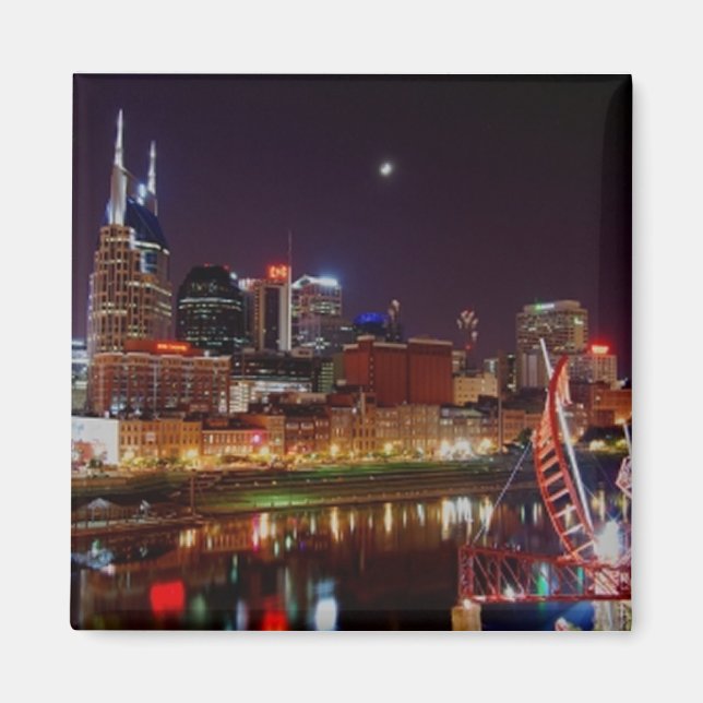 Íman Nashville Skyline (Frente)