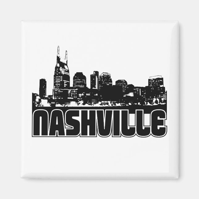 Íman Nashville Skyline (Frente)