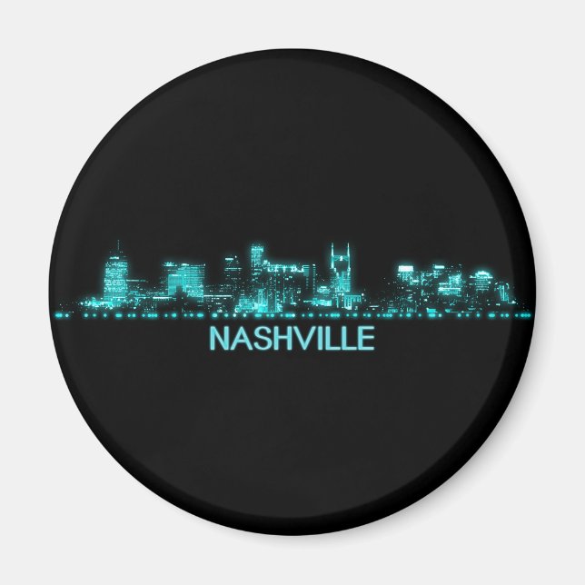 Íman Nashville Skyline (Frente)