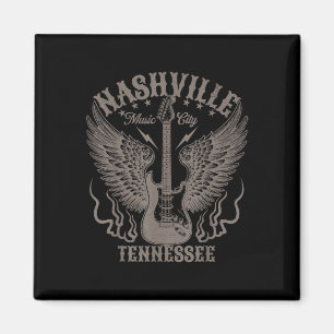 Íman Nashville Tennessee Guitar Country Music City Wome