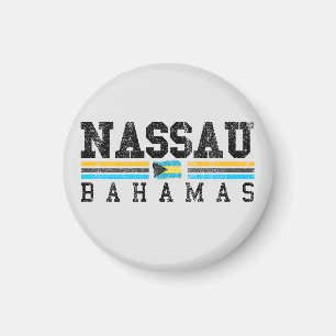 Íman Nassau Bahamas Bandeira do Magnet Vacation Cruise 