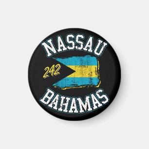 Íman Nassau Bahamas Bandeira do Magnet Vacation Cruise
