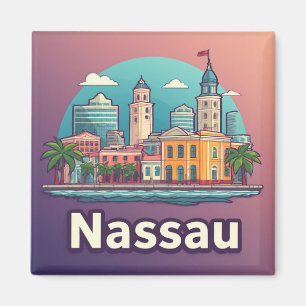 Íman Nassau Bahamas Ilha Lembrança de Viagem 🌴