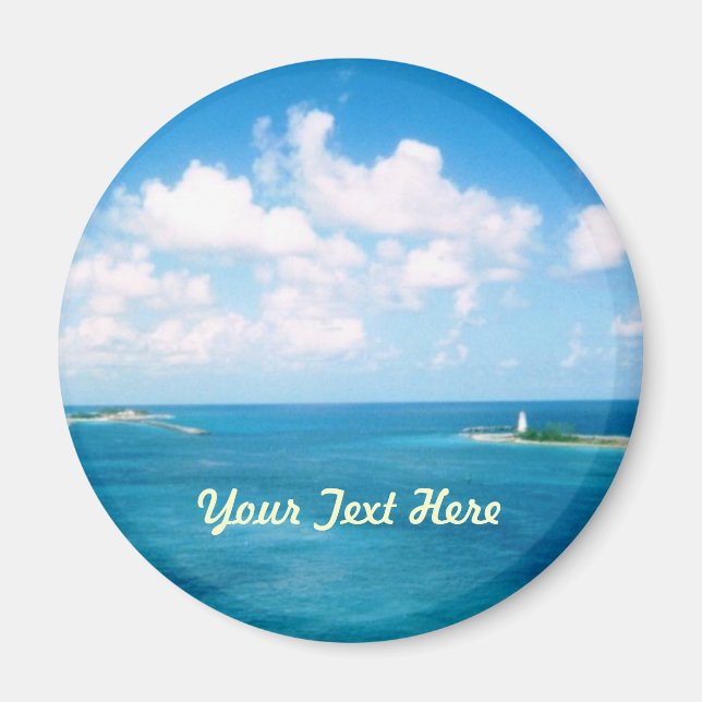 Íman Nassau Harbour Magnet - Terra (Frente)