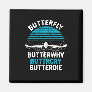Íman Natação - Borboleta Butterfly