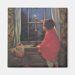 Íman natais vintages Eve por Jessie Willcox Smith