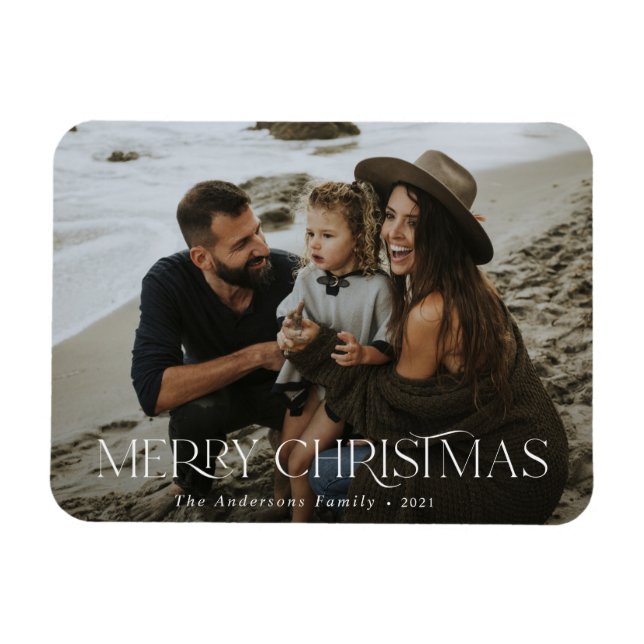 Íman Natal 1 Fotobotânico floral rebatível (Horizontal)