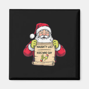 Íman Natal 67 Divertido Papai Noel 67 Seis Sete 6 7 Mem