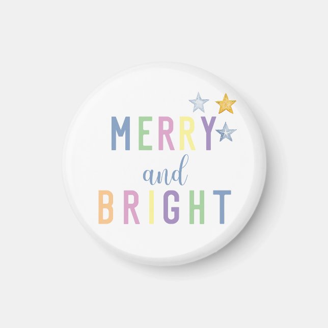Íman Natal Alegre e Brilhante  (Frente)