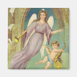 Íman Natal Antigo, Anjo Vitoriano com Querubim