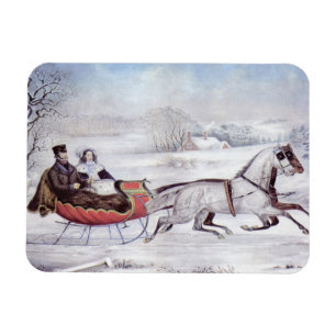 Íman Natal Antigo, O Caminho do Inverno, Cavalo de Tren