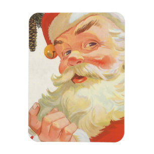 Íman Natal Antigo, Papai Noel Alegre com um Segredo