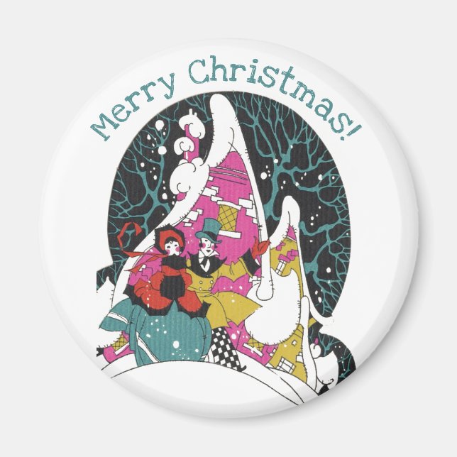 Íman Natal Antigo, Pessoas da Cidade Vitoriana Elegante (Frente)