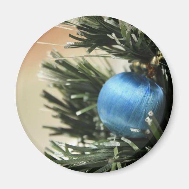 Íman Natal azul (Frente)