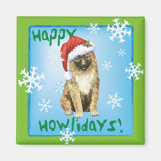 Íman Natal Belga Laekenois (Frente)