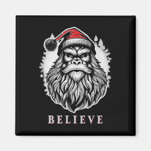 Íman Natal Bigfoot - Acredite no Bigfoot Vestindo San