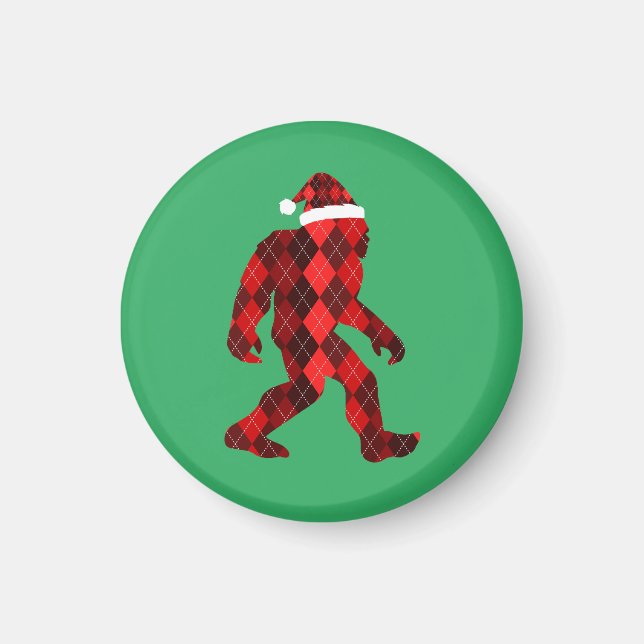 Íman Natal Bigfoot - Natal Engraçado (Frente)