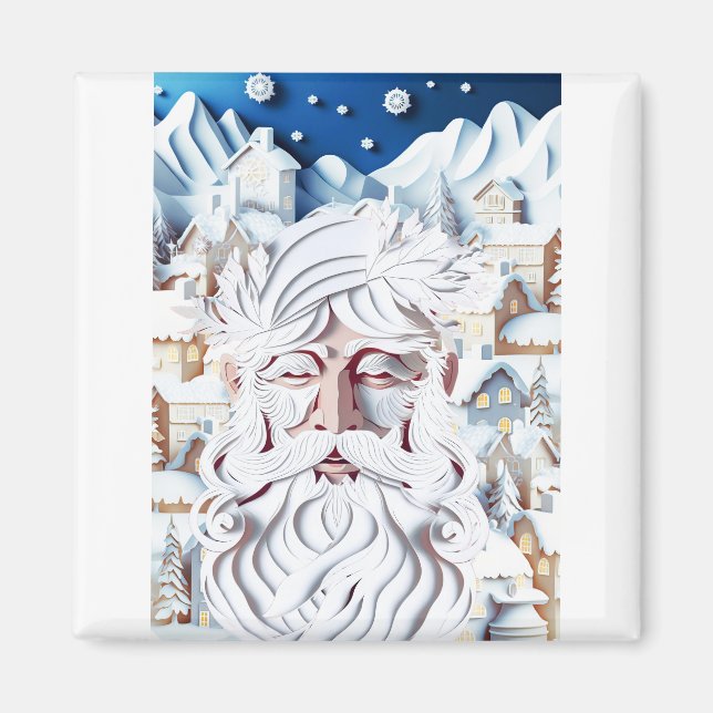 ÍMAN NATAL BRANCO (Frente)