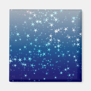 Íman Natal brilha estrelas céu azul