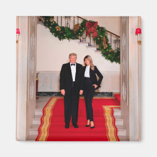Íman Natal com o Presidente Donald Trump e Melania