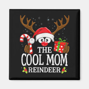 Íman Natal Correspondência A Família De Renas Cool Mamã