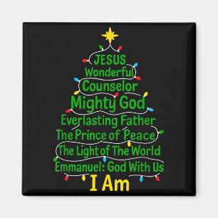 Íman Natal cristão Jesus Bíblia Nomes Árvore de Natal X