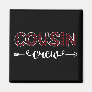 Íman Natal da Família de Padrão de Xadrez de Cousin C