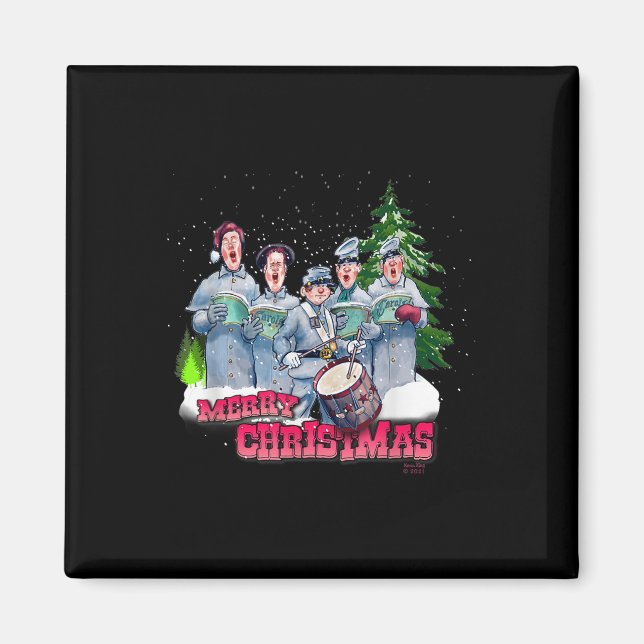 Íman Natal da Guerra Civil Divertida (Frente)
