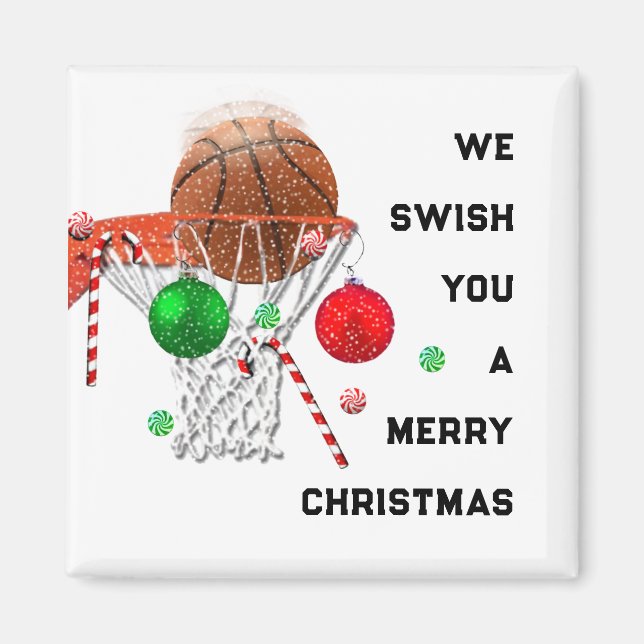 Íman Natal de Basquetebol (Frente)