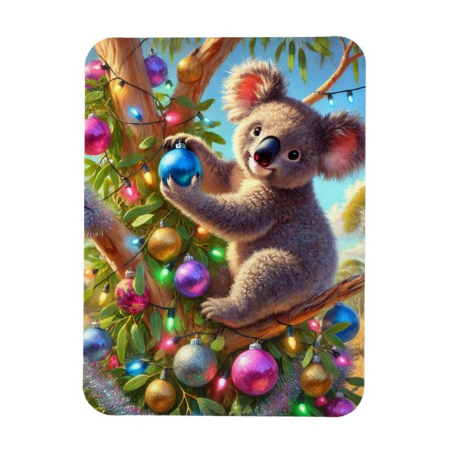 Íman Natal de Koala Australiano (Vertical)