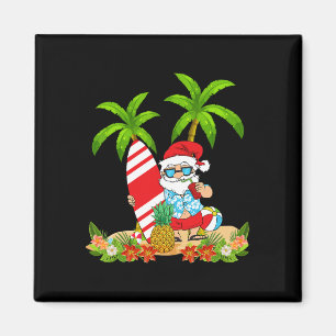 Íman Natal de Verão de Santa Surfar Natal em Julho Féri
