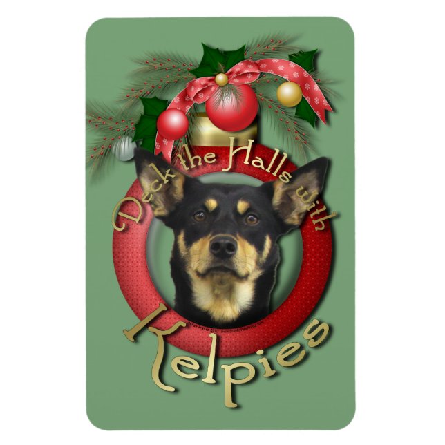 Íman Natal - Deck the Halls - Kelpies (Vertical)