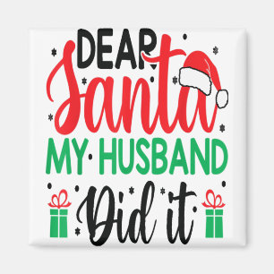 Íman Natal Dizendo Pun Caros Papais noeis Que Minha Esp