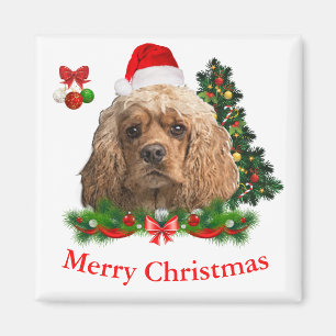 Íman Natal do Cocker Spaniel