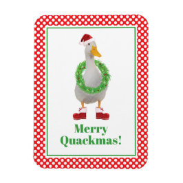 Íman Natal do Quackmas feliz