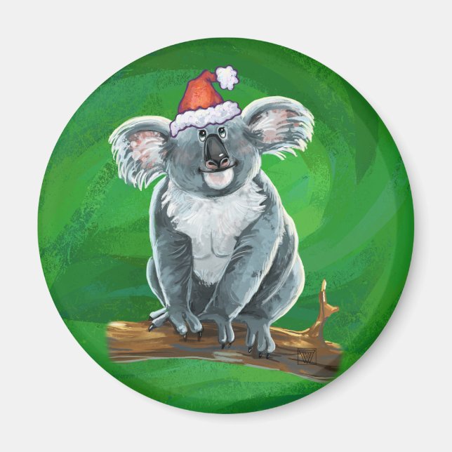 Íman Natal do Urso Koala (Frente)