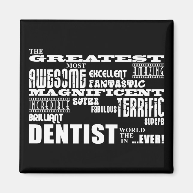 Íman Natal dos Dentistas: Maior Dentista (Frente)