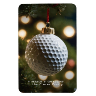 Íman Natal dos Saudações de Golf Season
