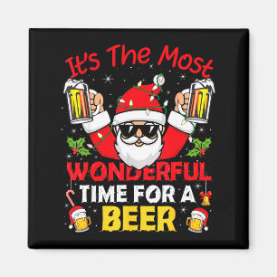 Íman Natal É a época mais maravilhosa para uma cerveja 