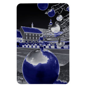 Íman Natal em azul