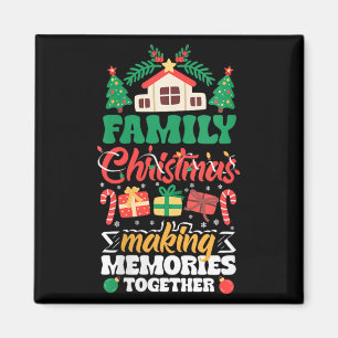 Íman Natal em Família Feminino Criando Memórias Juntos