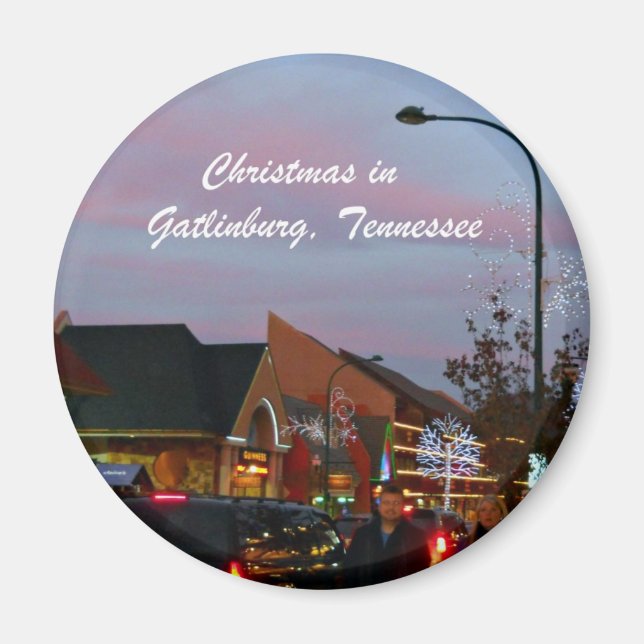 Íman Natal em Gatlinburg, Tennessee (Frente)