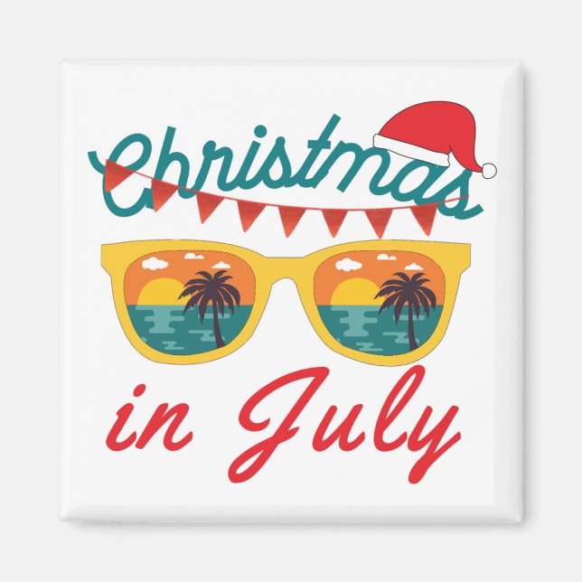 Íman Natal Em Julho (Frente)