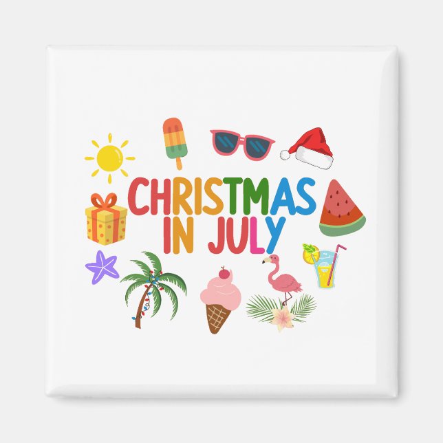 Íman Natal em Julho (Frente)