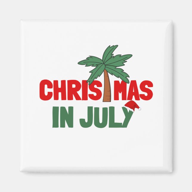 ÍMAN NATAL EM JULHO (Frente)